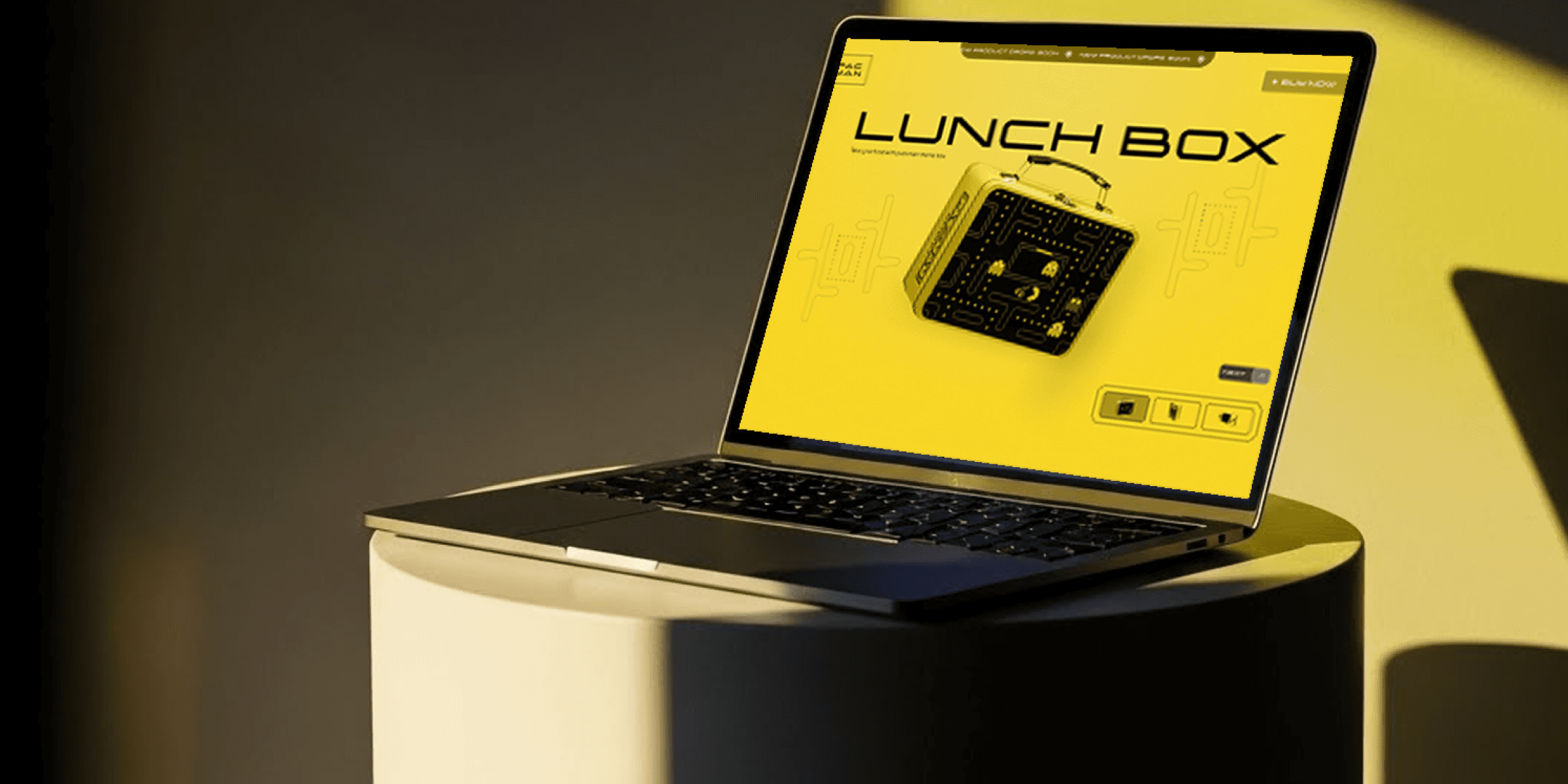 Next Project Preview PAC-MAN Nintendo — next project by Undream Studio
